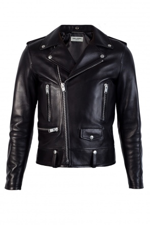 Leather biker jacket, zdjęcie 1 Leather biker jacket od Saint Laurent